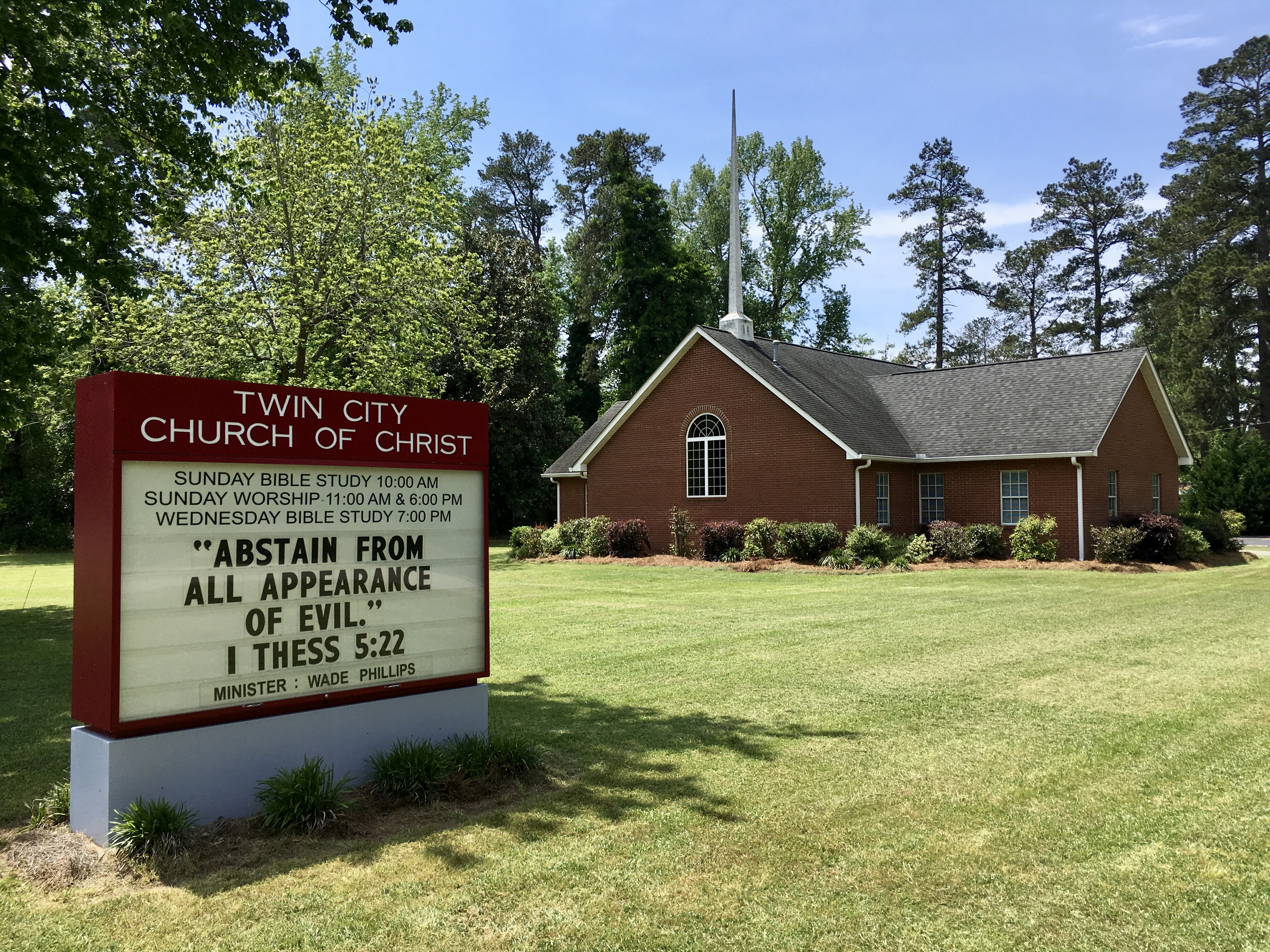 Twin City church of Christ